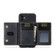 DG.MING M2 Series 3-Fold Multi Card Bag Back Cover Shockproof Case with Wallet & Holder Function iPhone 11 - Black