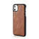 iPhone 11 DG.MING Crazy Horse Texture Flip Detachable Magnetic Leather Case with Holder & Card Slots & Wallet  - Brown