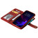 iPhone 11 Multifunctional Detachable Magnetic Horizontal Flip Leather Case with Card Slots & Holder & Wallet & Photo Frame - Red