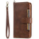 iPhone 11 Multifunctional Detachable Magnetic Horizontal Flip Leather Case with Card Slots & Holder & Wallet & Photo Frame - Coffee