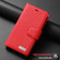 iPhone 11 Litchi Texture Magnetic Detachable Wallet Leather Phone Case  - Red