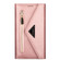 iPhone 11 Skin Feel Zipper Horizontal Flip Leather Case with Holder & Card Slots & Photo Frame & Lanyard & Long Rope - Rose Gold