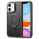 iPhone 11 Skin Feel MagSafe Magnetic Holder Phone Case - Black