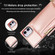 iPhone 11 Square Zipper Wallet Bag TPU+PU Back Cover Case with Holder & Card Slots & Wallet & Cross-body Strap  - Rose Glod