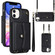 iPhone 11 RFID Card Slot Phone Case with Long Lanyard - Black