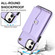 iPhone 11 RFID Card Slot Phone Case with Long Lanyard - Purple