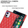 iPhone 11 Elegant Rhombic Pattern Microfiber Leather +TPU Shockproof Case with Crossbody Strap Chain  - Red