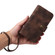 iPhone 11 Multifunctional Card Slot Zipper Wallet Flip Leather Phone Case - Brown