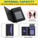 iPhone 11 RFID Anti-theft Detachable Card Bag Leather Phone Case - Black