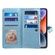 iPhone 11 ESEBLE Star Series Lanyard Zipper Wallet RFID Leather Case - Blue