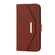 iPhone 11 Cross Texture Lanyard Leather Phone Case - Brown