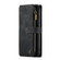 iPhone 11 CaseMe-C30 PU + TPU Multifunctional Horizontal Flip Leather Case with Holder & Card Slot & Wallet & Zipper Pocket  - Black