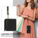 iPhone 11 Crossbody Lanyard Zipper Wallet Leather Phone Case - Black