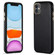 iPhone 11 Carbon Fiber Leather Texture Kevlar Anti-fall Phone Protective Case  - Black