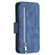 iPhone 11 Detachable Frosted Magnetic Horizontal Flip Leather Case with Card Slots & Holder & Zipper Wallet & Photo Frame  - Blue