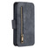iPhone 11 Detachable Frosted Magnetic Horizontal Flip Leather Case with Card Slots & Holder & Zipper Wallet & Photo Frame  - Black Blue
