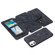 iPhone 11 Detachable Frosted Magnetic Horizontal Flip Leather Case with Card Slots & Holder & Zipper Wallet & Photo Frame  - Black Blue