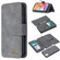 iPhone 11 Detachable Frosted Magnetic Horizontal Flip Leather Case with Card Slots & Holder & Zipper Wallet & Photo Frame  - Grey