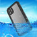 iPhone 11 Waterproof Full Coverage PC + TPU Phone Case  - Black