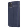 iPhone 11 GEBEI Top-grain Leather Horizontal Flip Protective Case with Holder & Card Slots - Blue