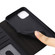 iPhone 11 GEBEI Top-grain Leather Horizontal Flip Protective Case with Holder & Card Slots & Wallet & Photo Frame - Black