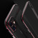 iPhone 11 Aurora Series Lens Protector + Metal Frame Protective Case  - Black Red