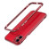 iPhone 11 Aurora Series Lens Protector + Metal Frame Protective Case  - Red