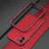 iPhone 11 Aurora Series Lens Protector + Metal Frame Protective Case  - Red