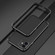 iPhone 11 Aurora Series Lens Protector + Metal Frame Protective Case  - Black Silver