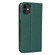 iPhone 11 Litchi Genuine Leather Phone Case  - Green