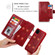 iPhone 11 Retro Multifunctional Horizontal Flip PU Leather Case with Card Slot & Holder & Wallet & Photo Frame - Red