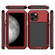 iPhone 11 Metal Armor Triple Proofing  Protective Case - Red