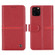 iPhone 11 GEBEI Top-grain Leather Horizontal Flip Protective Case with Holder & Card Slots & Wallet & Photo Frame - Red Wine