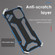 iPhone 11 R-JUST Shockproof Dustproof Armor Metal Protective Case - Black