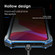 iPhone 11 R-JUST Shockproof Dustproof Armor Metal Protective Case - Blue