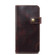iPhone 11 Denior Oil Wax Cowhide DK Magnetic Button Horizontal Flip Leather Case with Holder & Card Slots & Wallet - Dark Red