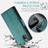 iPhone 11 Pro Max CaseMe 023 Butterfly Buckle Litchi Texture RFID Anti-theft Leather Phone Case - Pearly Blue