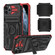 iPhone 11 Pro Max Kickstand Detachable Armband Phone Case  - Red
