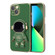 iPhone 11 Pro Max Plating Astronaut Holder Phone Case  - Dark Green
