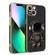 iPhone 11 Pro Max Plating Astronaut Holder Phone Case  - Black