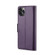 iPhone 11 Pro Max CaseMe 023 Butterfly Buckle Litchi Texture RFID Anti-theft Leather Phone Case - Pearly Purple