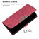 iPhone 11 Pro Max Magnetic Splicing Leather Phone Case  - Red