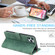 Skin Feel Anti-theft Brush Horizontal Flip Leather Phone Case iPhone 11 Pro Max - Green