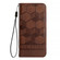 iPhone 11 Pro Max Football Texture Magnetic Leather Flip Phone Case  - Brown