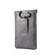 iPhone 11 Pro Max Elephant Texture Men Leisure Simple Universal Mobile Phone Waist Pack Leather Case with Card Slot, Suitable 5.5-6.5 inch Smartphones - Dark Gray