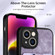 iPhone 11 Pro Max Retro Skin-feel Ring Card Wallet Phone Case - Purple