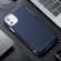 Business Cross Texture PC Protective Case iPhone 11 Pro Max - Dark Blue