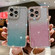 iPhone 11 Pro Max Diamond Gradient Glitter Plated TPU Phone Case - Purple