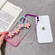 iPhone 11 Pro Max Gradient Flower Bracelet Phone Case  - Pink