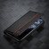 iPhone 11 Pro Max LC.IMEEKE Carbon Fiber PU + TPU Horizontal Flip Leather Case with Holder & Card Slot & Wallet  - Vertical Black